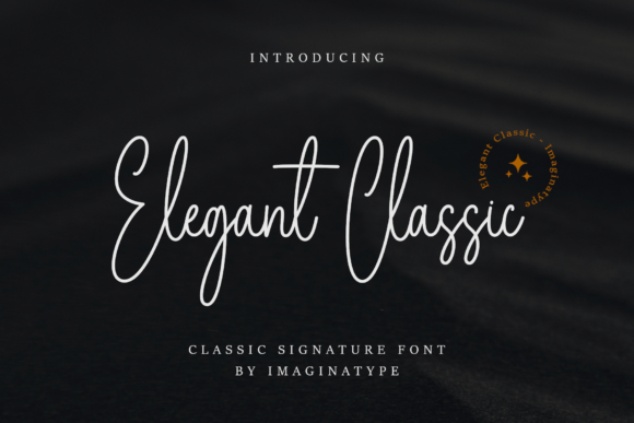 A Font That Feels Like a Signature: Testing Elegant Classic Signature for Editorial Design