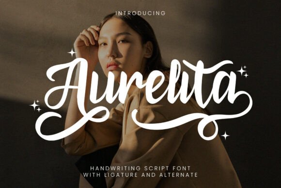 Aurelita: A Handwritten Script Font for Editorial Design