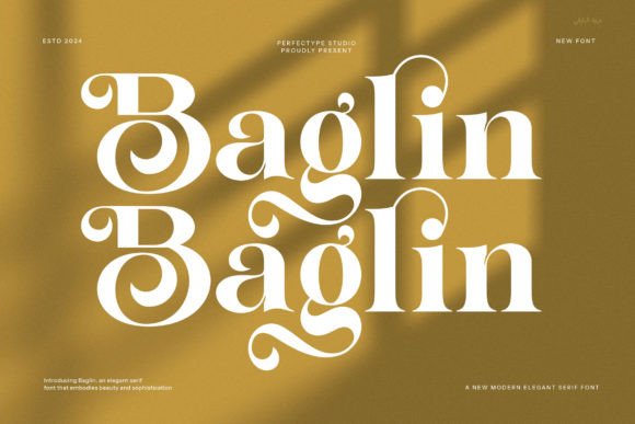 Baglin Serif Font: A Web Designer’s Choice for Elegant Digital Interfaces