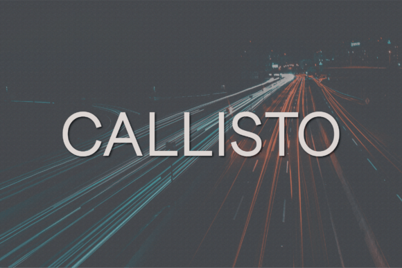 Callisto: A Sophisticated Sans Serif Font for Digital Interfaces
