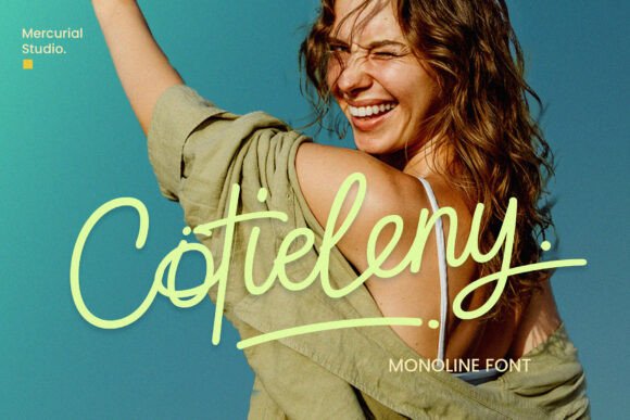 Cotieleny: A Stylish Handwritten Font
