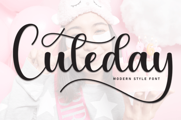 Cuteday: A Handwritten Font for Web Design