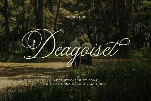 Deagoiset: A Modern Calligraphy Script Font for Digital Branding