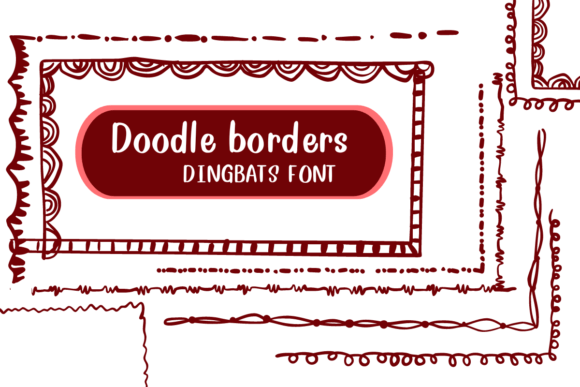 Doodle Borders: A Sketched Dingbats Font for Campaigns