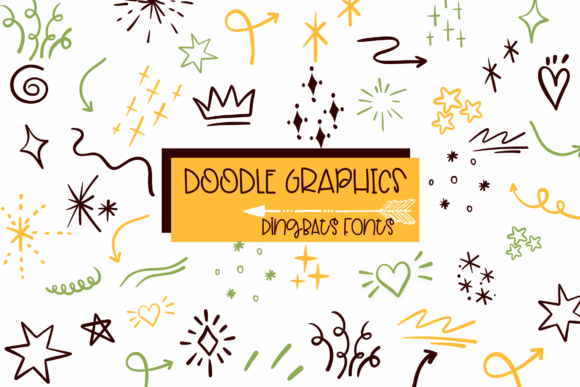 Doodle Graphics: A Sketch Font for Handmade Product Makers