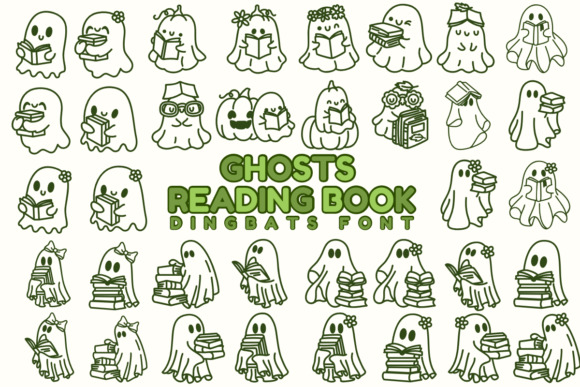 Ghosts Reading Book: A Thoughtful Font for Editorial Design