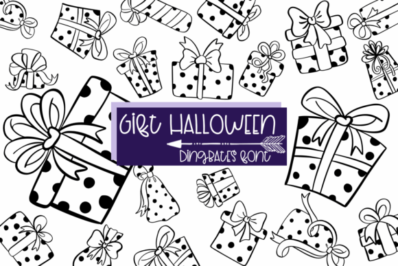 Gift Halloween: A Dingbats Font for Editorial Creativity