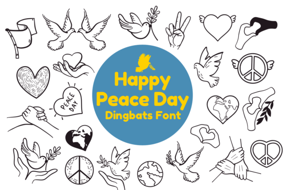 Happy Peace Day Font: A Handmade Sellerβs Creative Companion