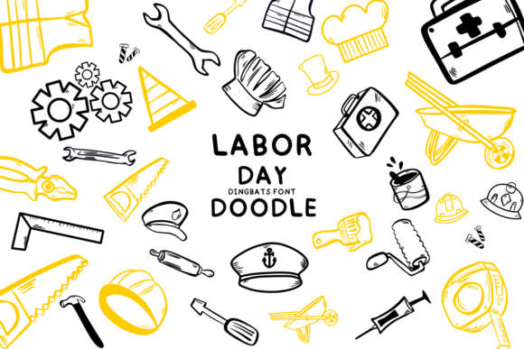 Labor Day Doodle: A Designer’s Honest Take on This Playful Dingbat Font