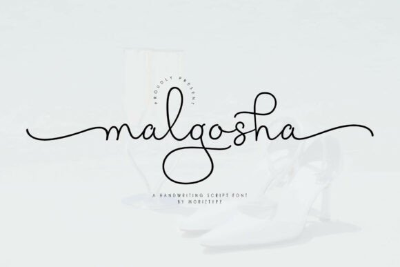 Malgosha: A Hand-Scripted Typeface for Scroll-Stopping Campaigns