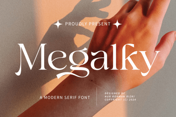 Megalky: A Serif Typeface That Brings Handmade Products to Life