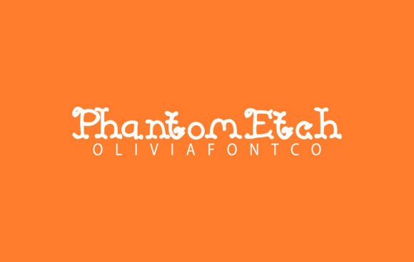 Phantometch: A Romantic Handwritten Font