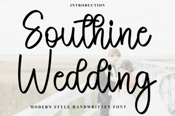 Southine Wedding: A Script Font for Warm Editorial Design