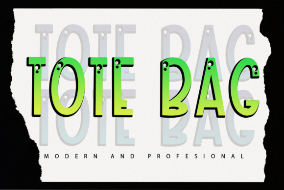 Tote Bag: An Elegant Script Font for Campaign Design