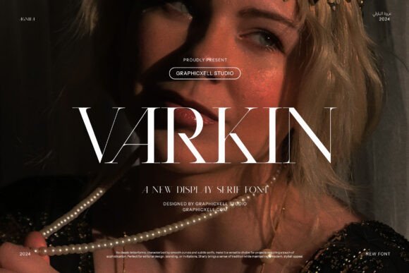 Varkin: A Ligature Serif for Refined Editorial Design