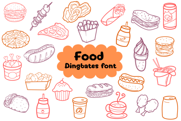 Why Food Became My Go-To Dingbat Font for Brand Packaging
