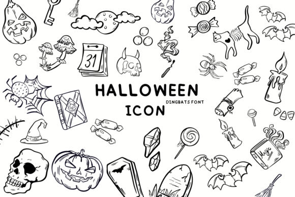 Why Halloween Icon Is the Dingbat Font Your Campaigns Need