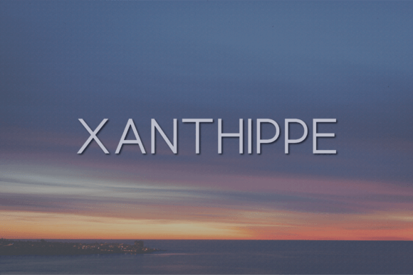 Xanthippe: A Modern Sans Serif Typeface for Makers